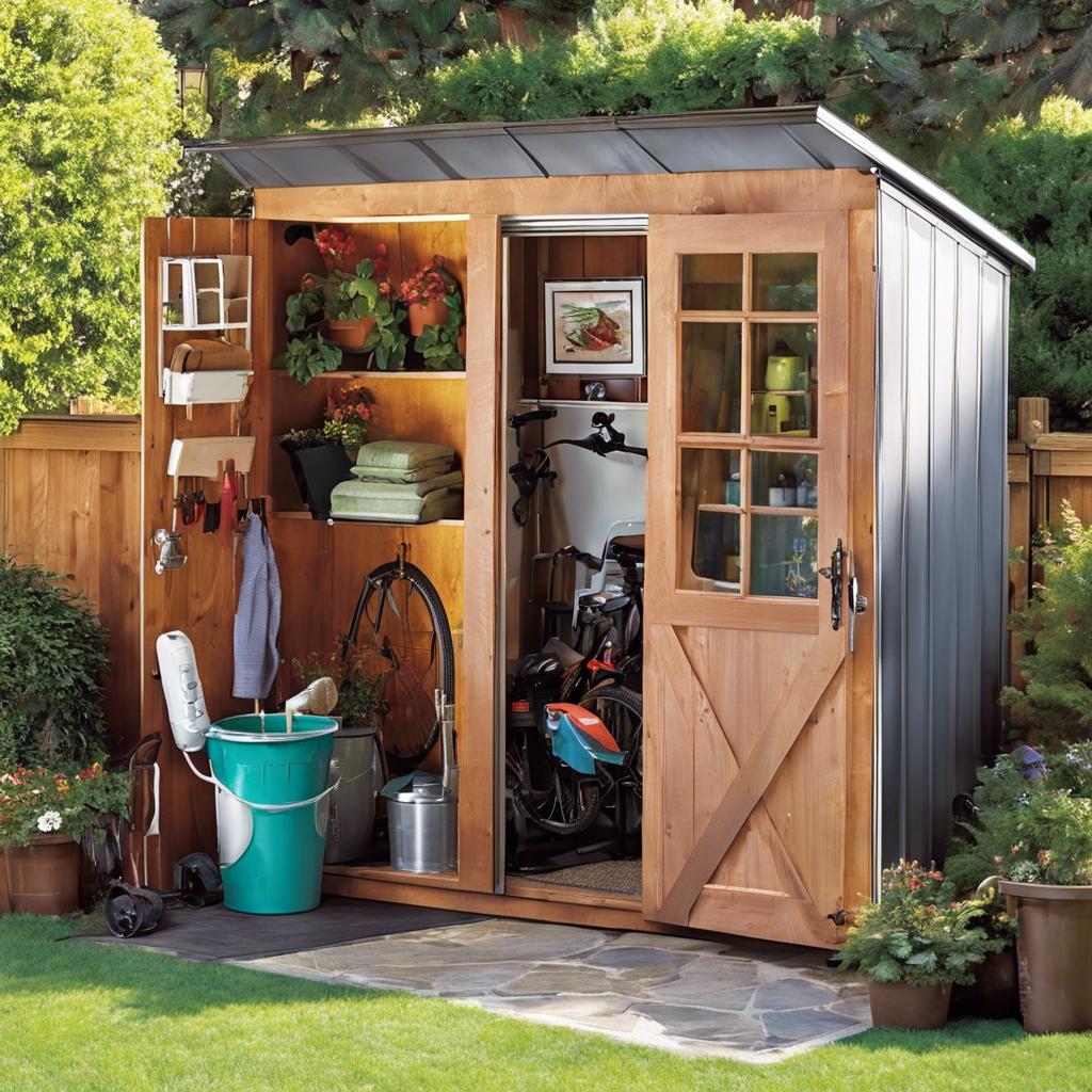 Weatherproofing⁢ Your Backyard Shed