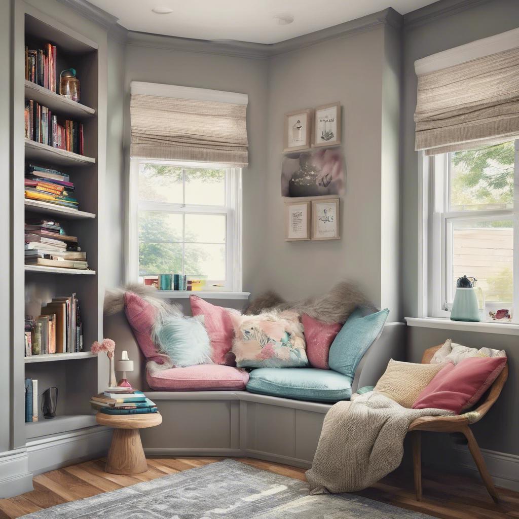Transforming Unused Corners into a Reading Nook