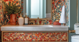 Tiny Treasures: Vibrant Powder Room Design Ideas