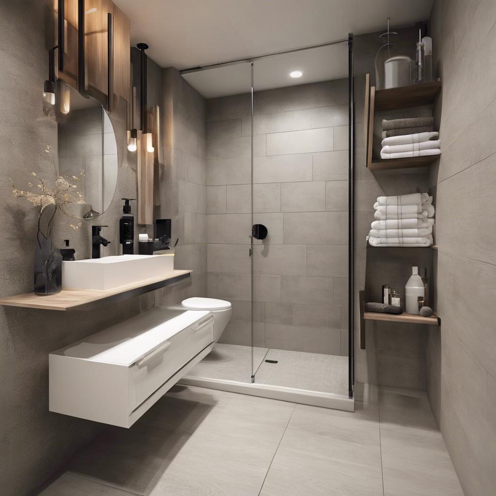 Efficient Layout Designs for Small Bathroom Workflow