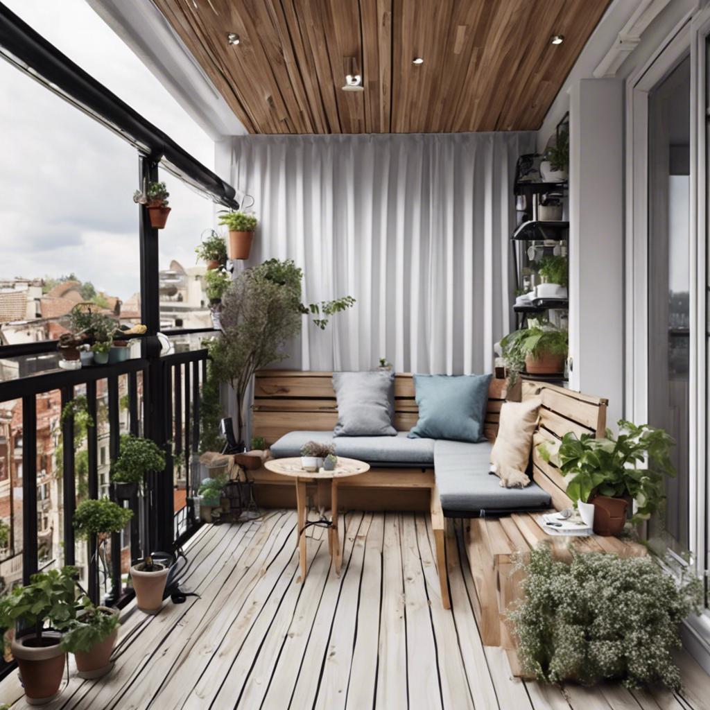 Integrating Technology for a Smart Small Balcony