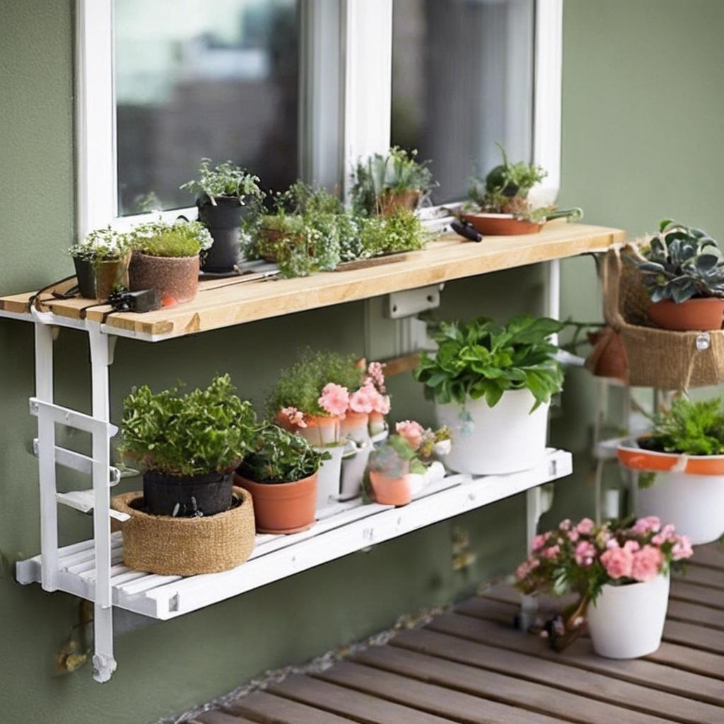 DIY Projects to Personalize Your Small Balcony