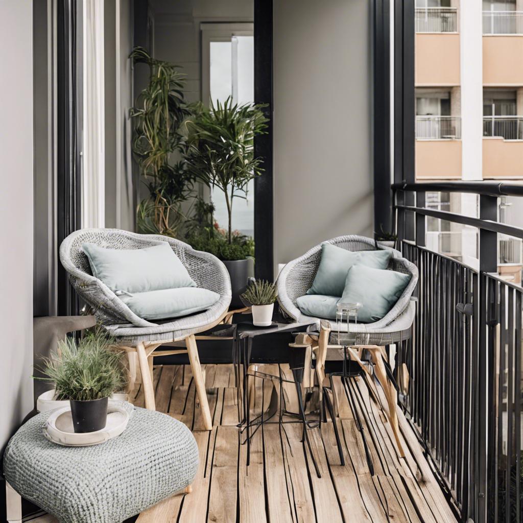 Scenic Views: Arranging Furniture for Optimal Sightlines on Small Balconies
