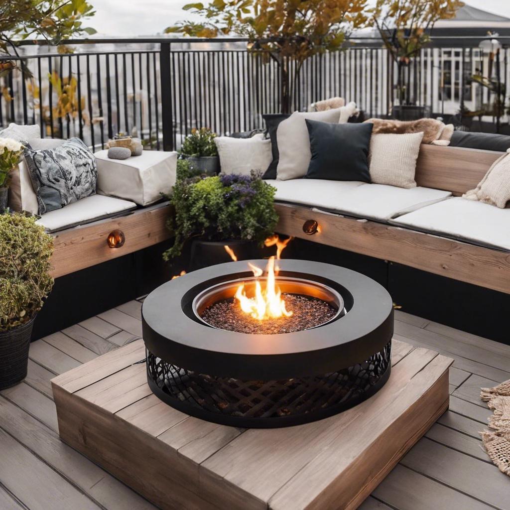 Small Balcony Fire Pit Ideas for Warm Gatherings