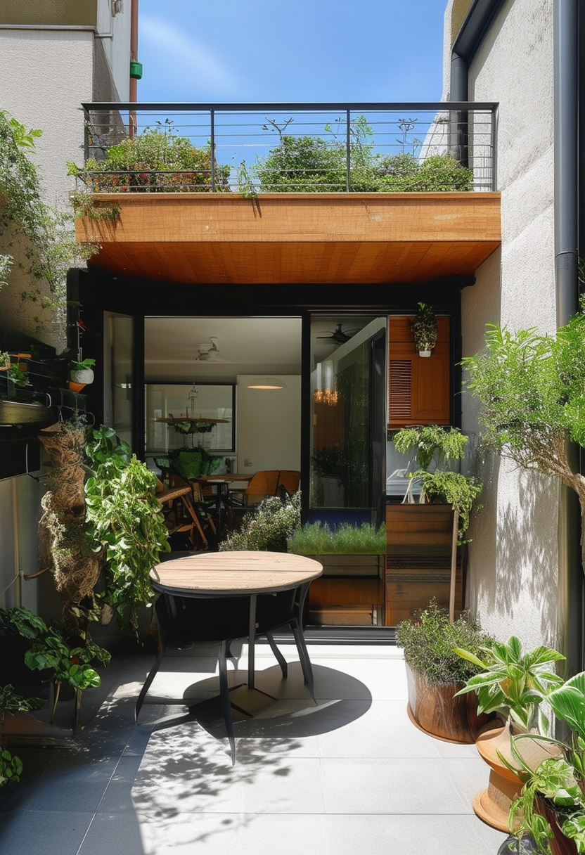 Charming Small Balconies: Design Tips for Creating a Beautiful and Functional Space