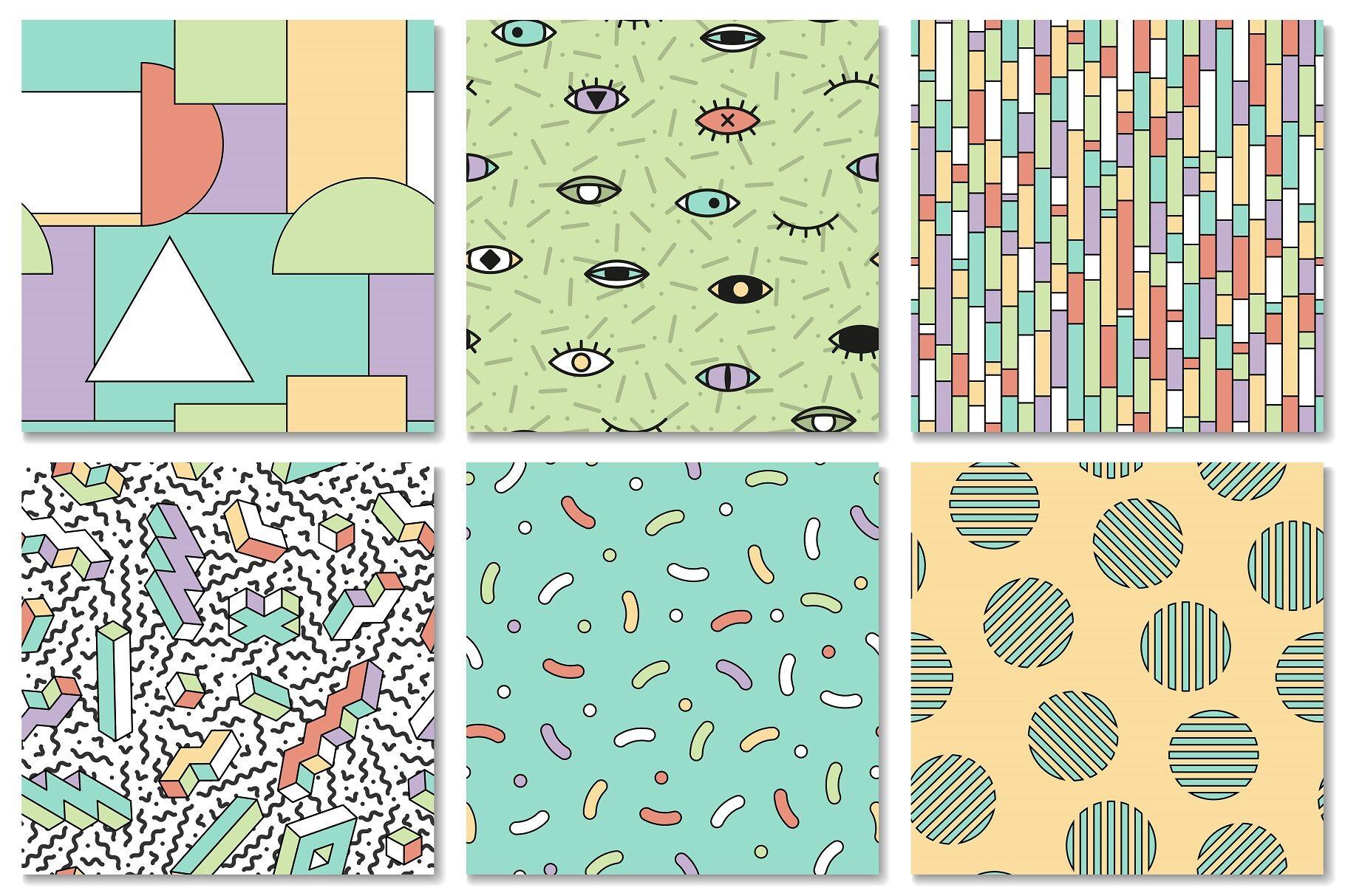 Retro Revival:‌ Revisit bold patterns and colors from ‌the past