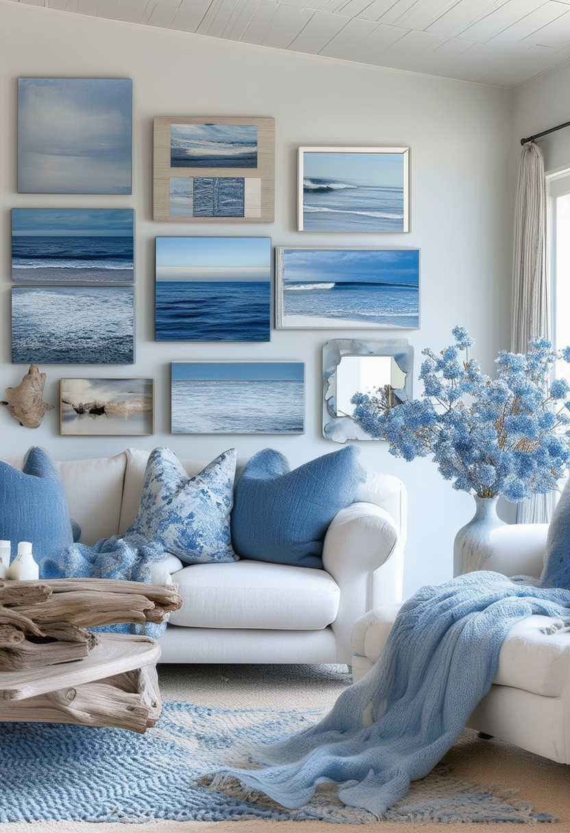 23 Inspiring Ideas for a Tranquil Blue Living Room Decor