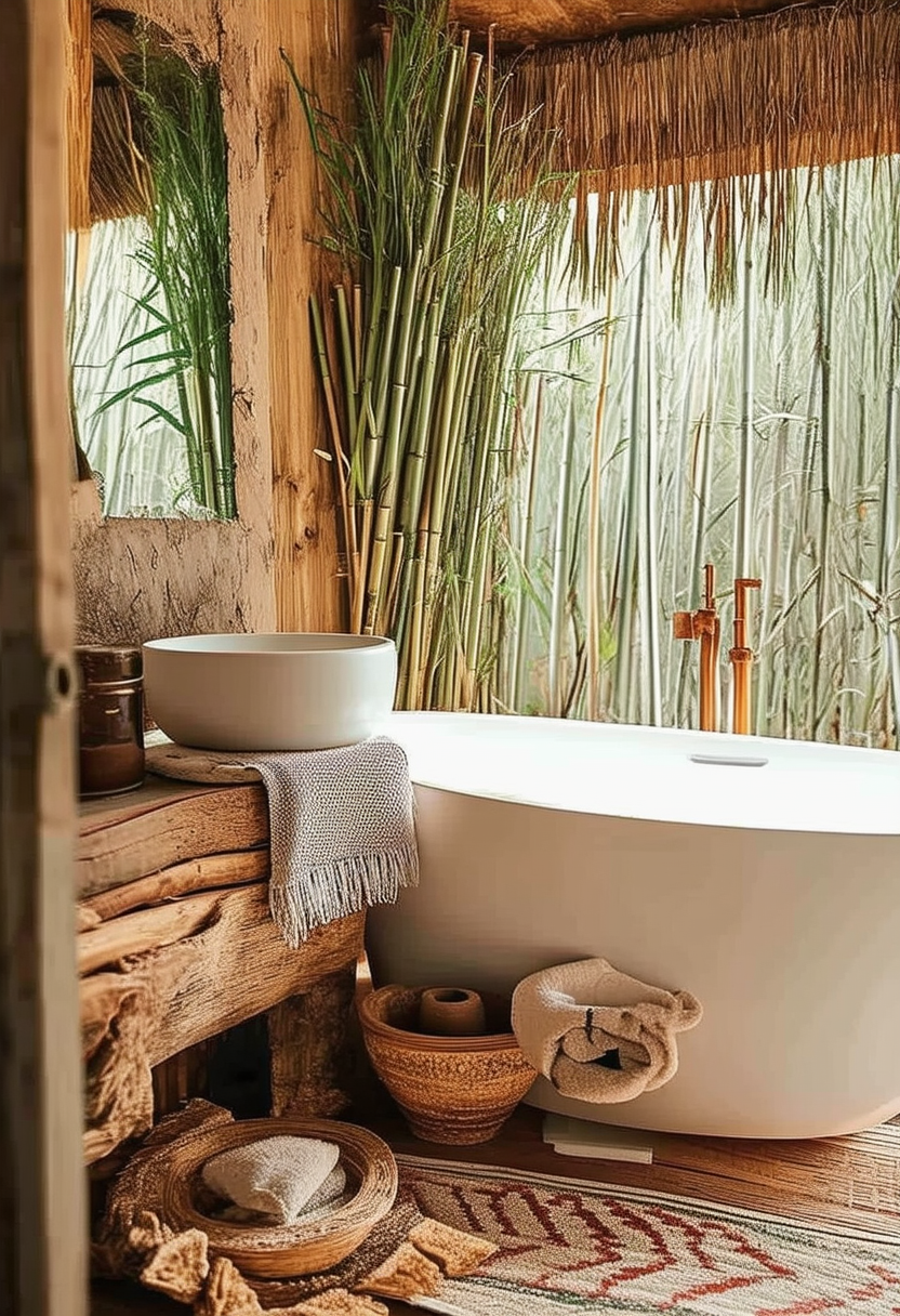 24 Boho Bathroom Ideas for a Chic and Relaxing Retreat