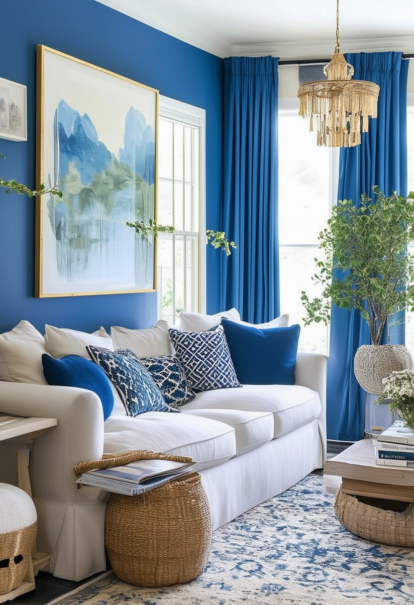 24 Inspiring Ideas for a Serene Blue Living Room Makeover 24 Inspiring Ideas for a Serene Blue Living Room Makeover