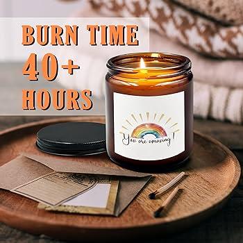 Fill your boho bathroom with scented candles for a calming atmosphere