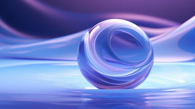 Incorporate blue artwork to create a stunning focal point