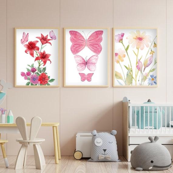 Garden‍ Delight: Bloom your nursery with⁣ colorful ⁢florals and whimsical butterflies