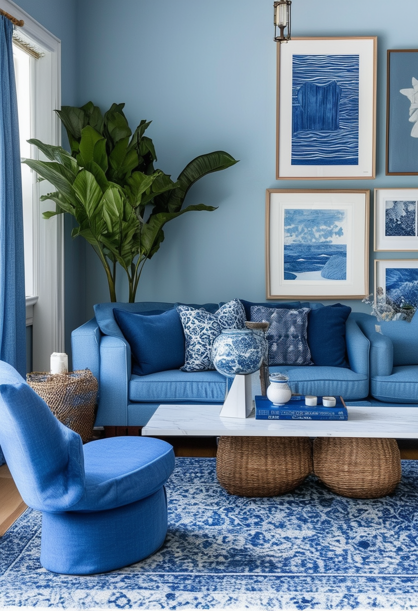 22 Inspiring Ideas for a Stunning Blue Living Room Makeover 22 Inspiring Ideas for a Stunning Blue Living Room Makeover