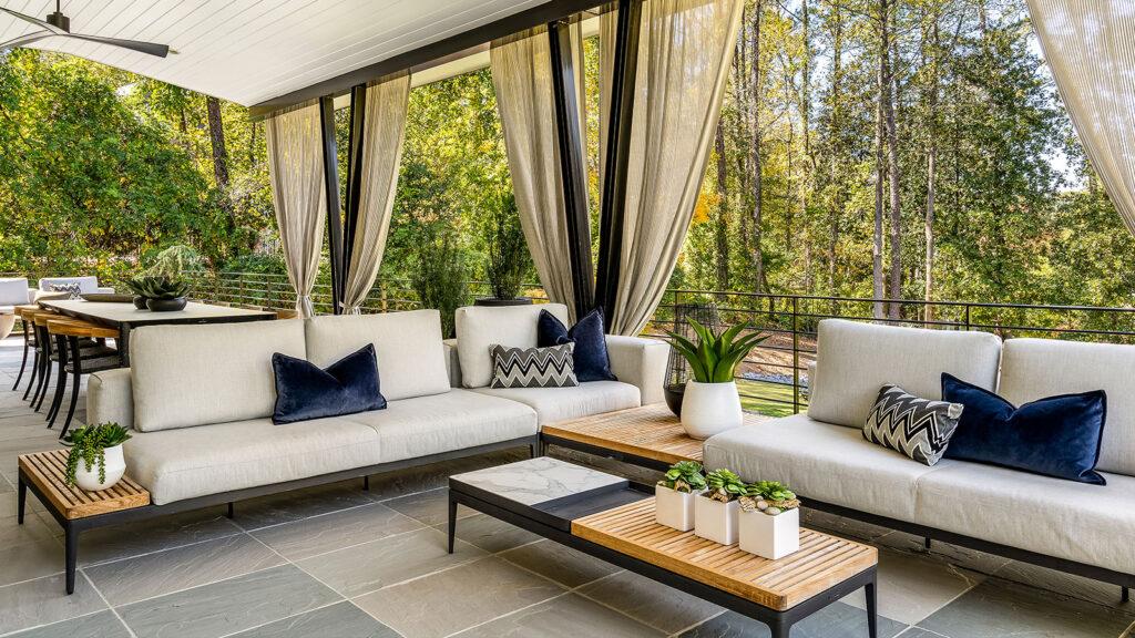 Comfortable outdoor sofas for lounging in your backyard paradise