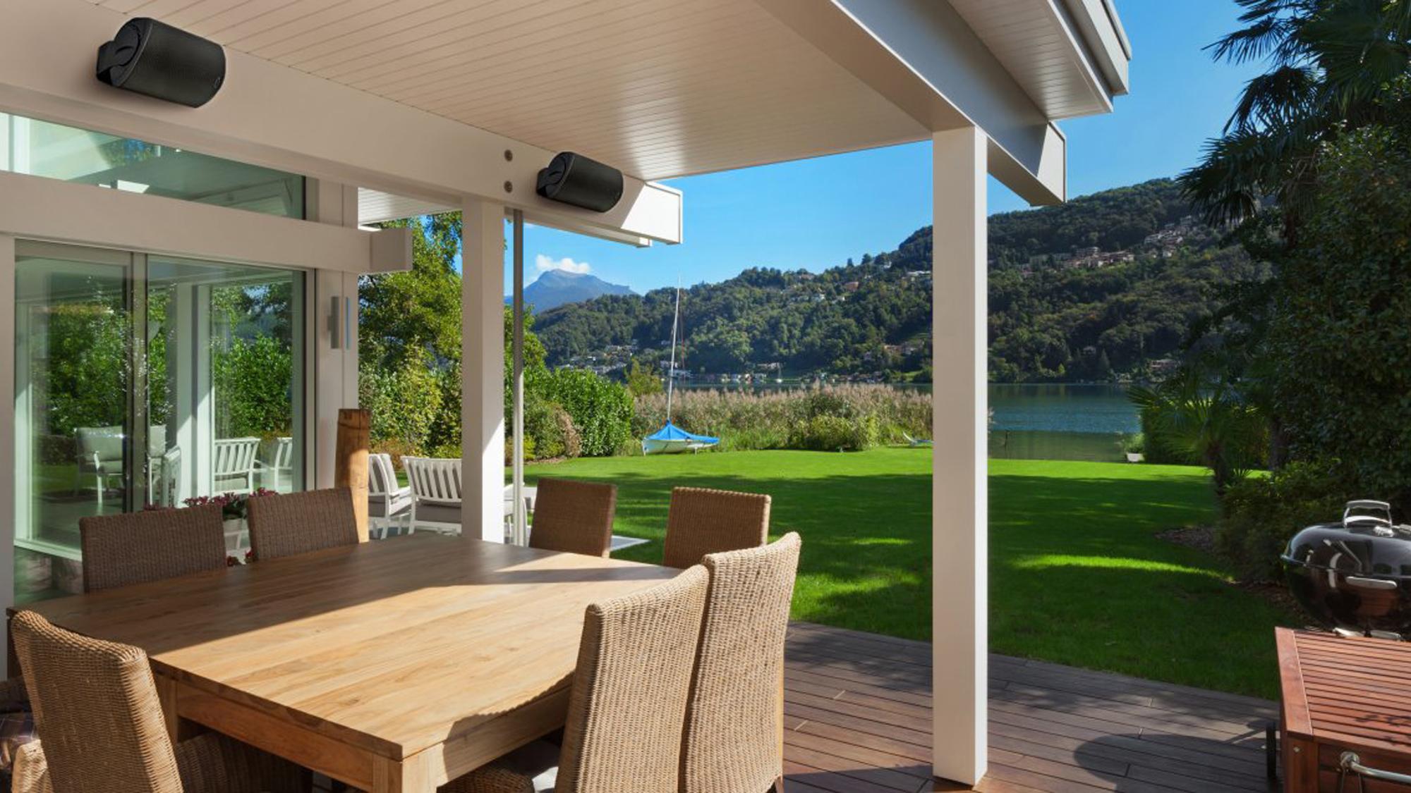 Add a sound system for music enjoyment on your Screened Porch