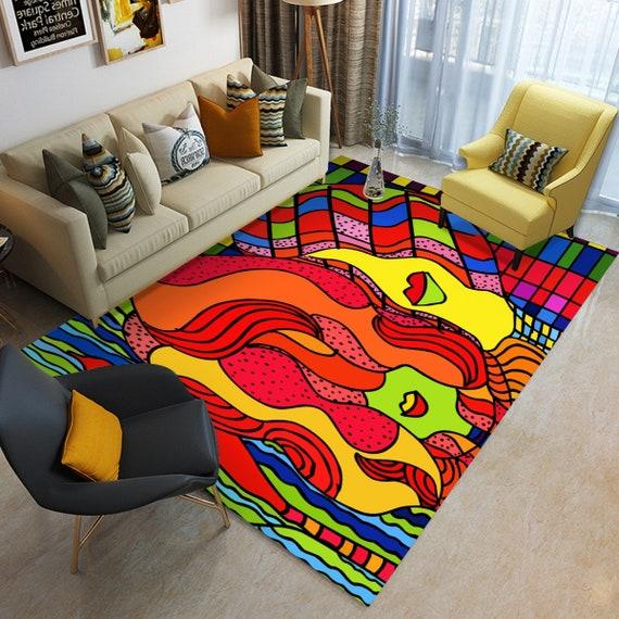 Retro Pop Living Room: Fun colors and funky designs empower playful expression