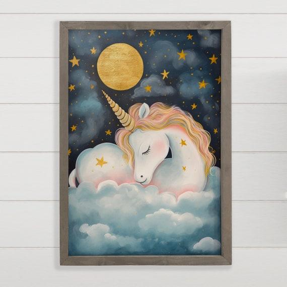 Magical Unicorn Nursery: Spark imagination with shimmering unicorns and pastel hues