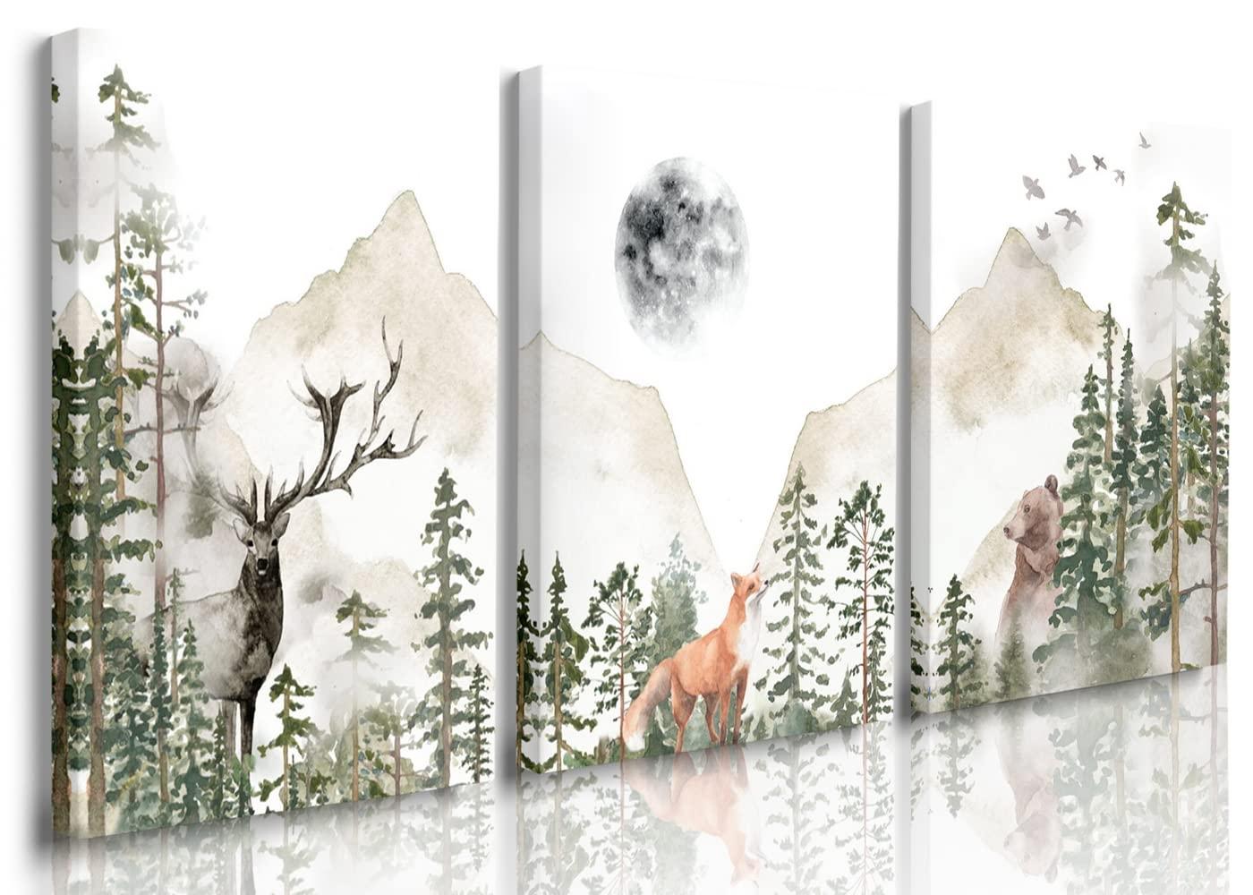 Artistic wall decor adds personality and charm to the Nursery Nook