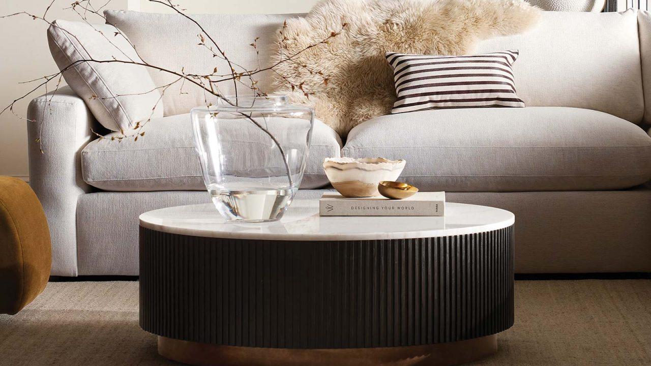 Unique side tables to showcase personality in your Contemporary Living Room design