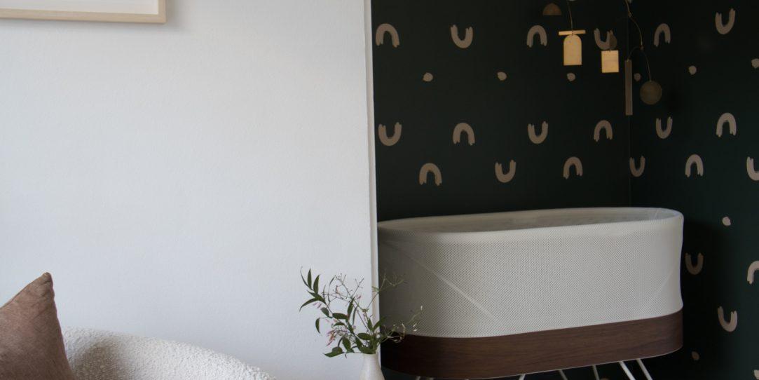 Add a calming sound machine to enhance the peaceful vibe in your Nursery Nook