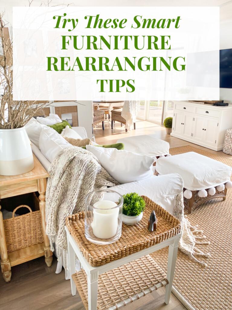 Rearrange ⁢furniture regularly for a fresh interior design‌ perspective