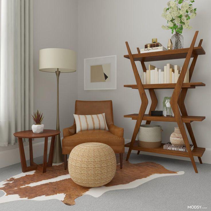 Create a designated reading nook in your minimalist bedroom