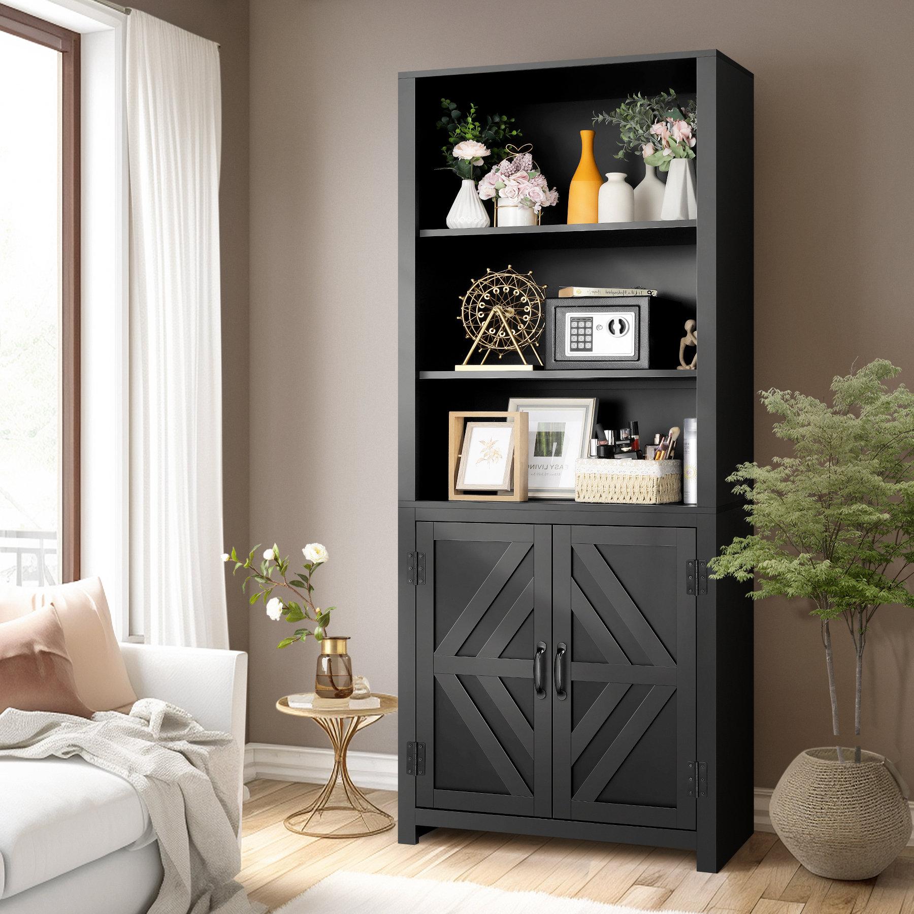 Curate a stylish bookshelf for an intellectual vibe in your contemporary living room