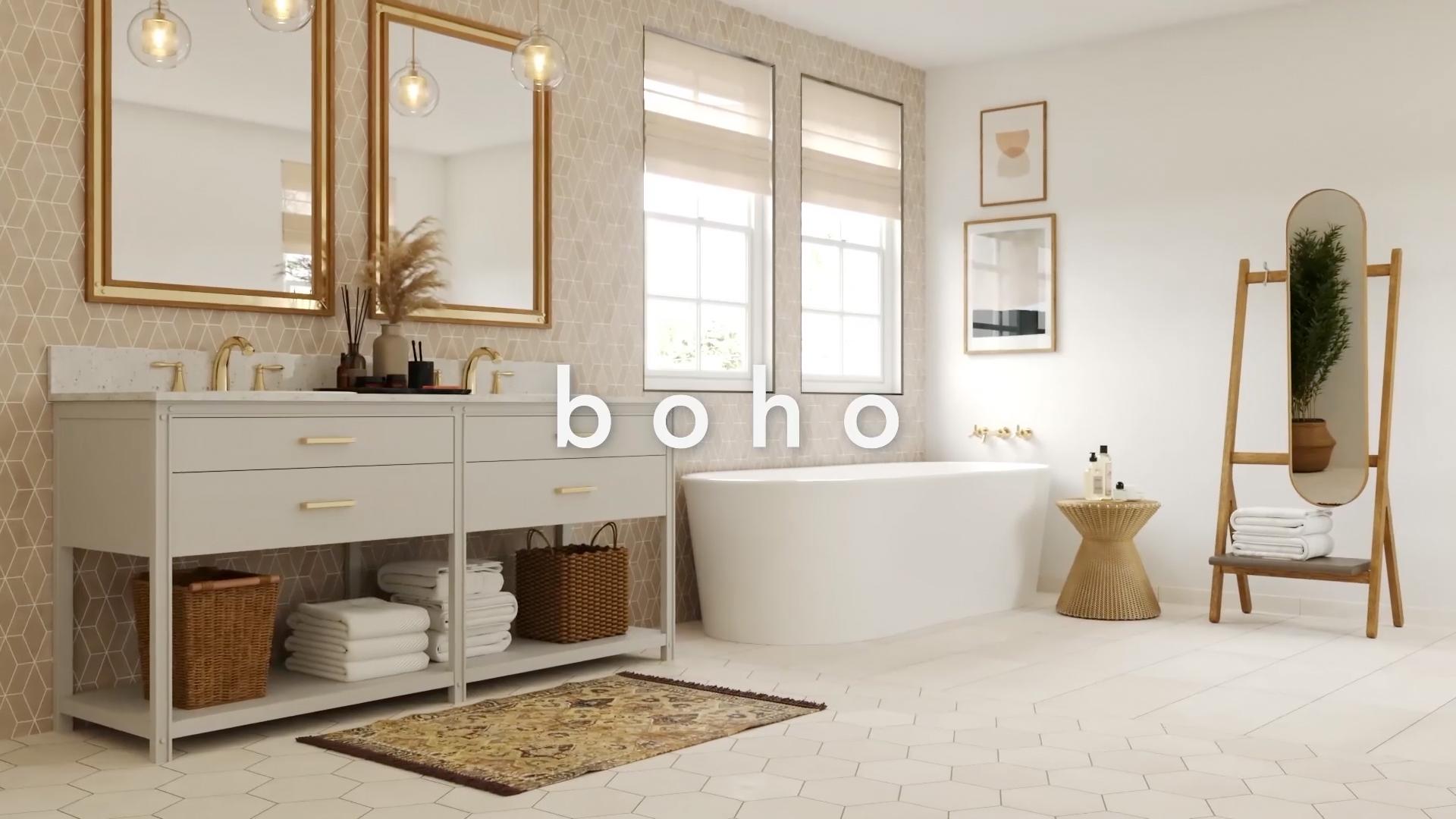Choose artisan⁣ tiles to‌ add​ character⁤ to your boho bathroom