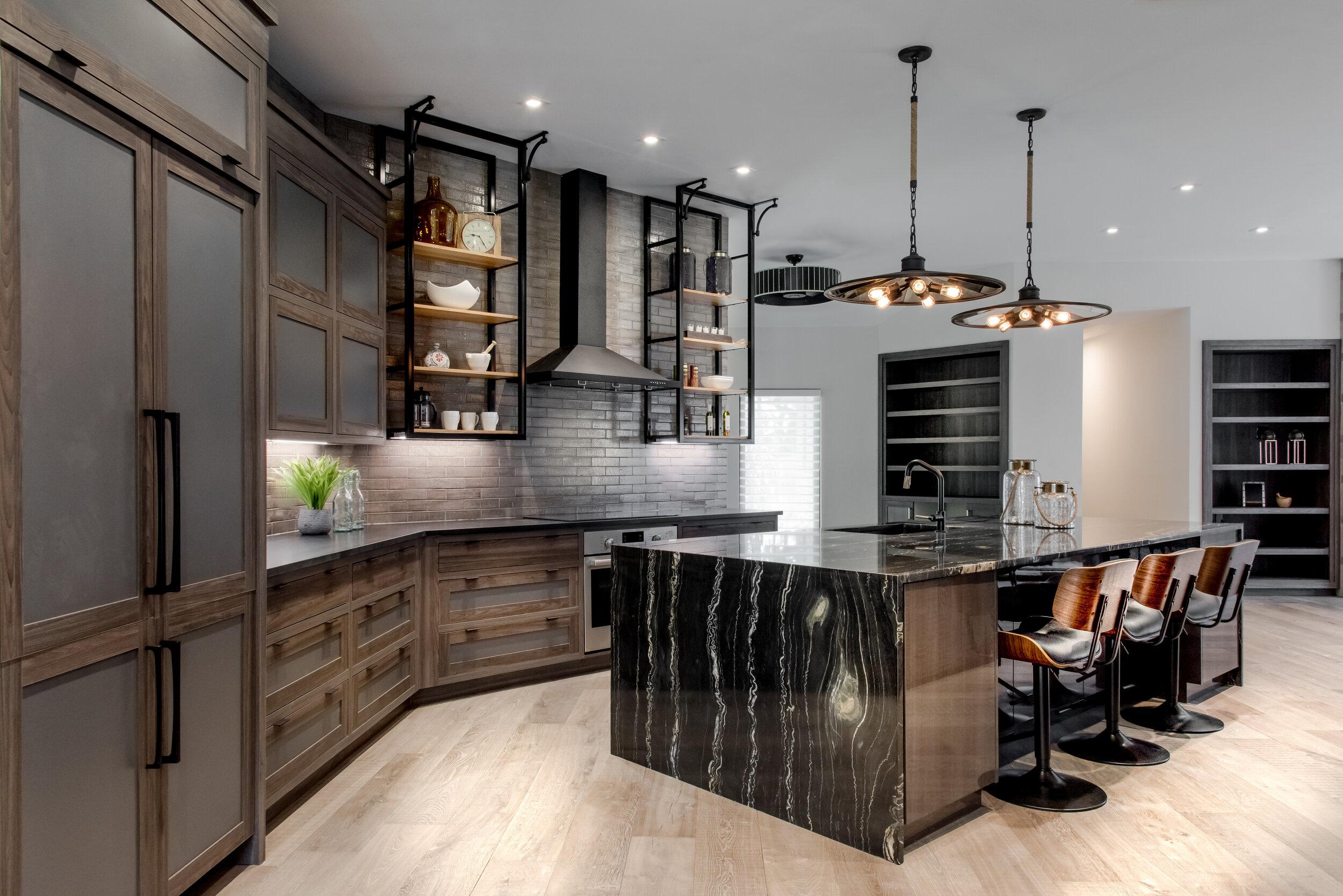 Customize cabinetry for a unique touch in your interior design