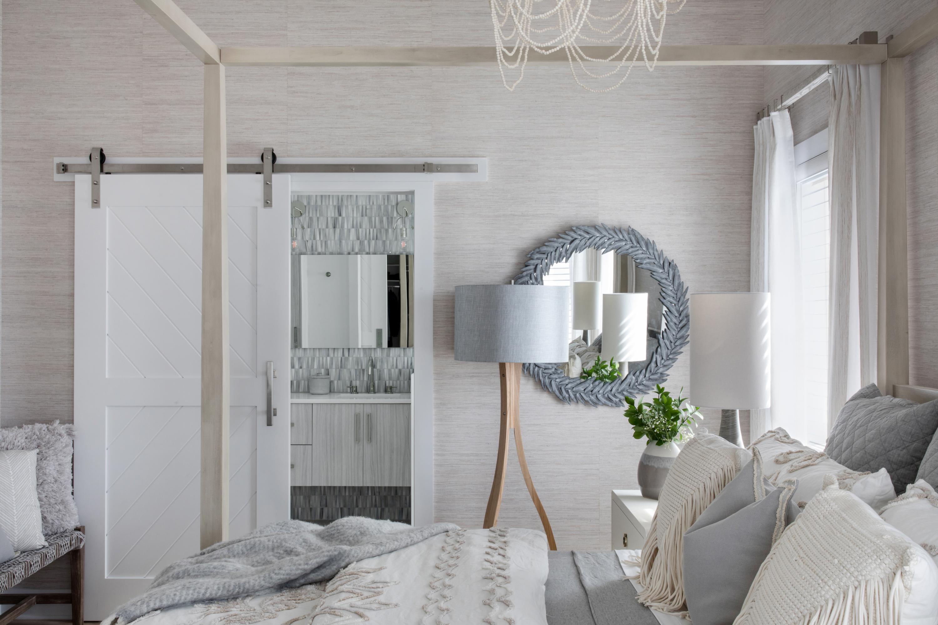 Use mirrors strategically to amplify light in your Minimalist Bedroom