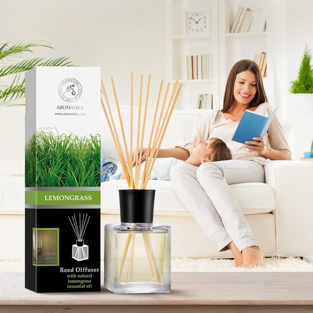 Introduce subtle scents of nature with essential oil diffusers in your earthy living room