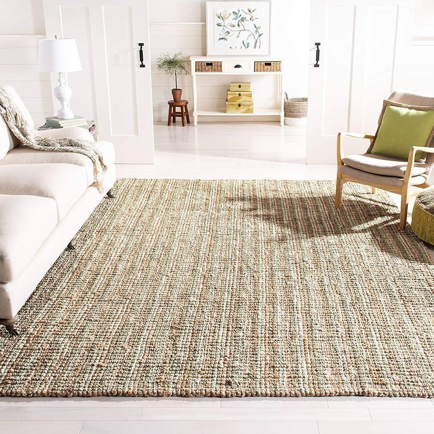 Add a jute ⁤rug for texture in your ‌earthy⁤ living room design