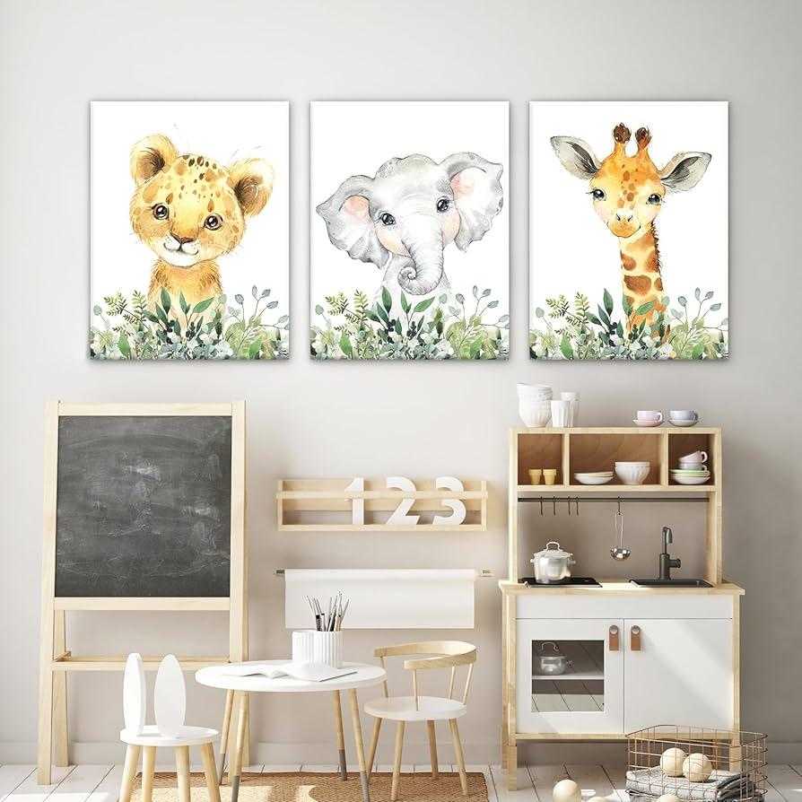 Select adorable animal-themed decor to bring joy to your Nursery Nook