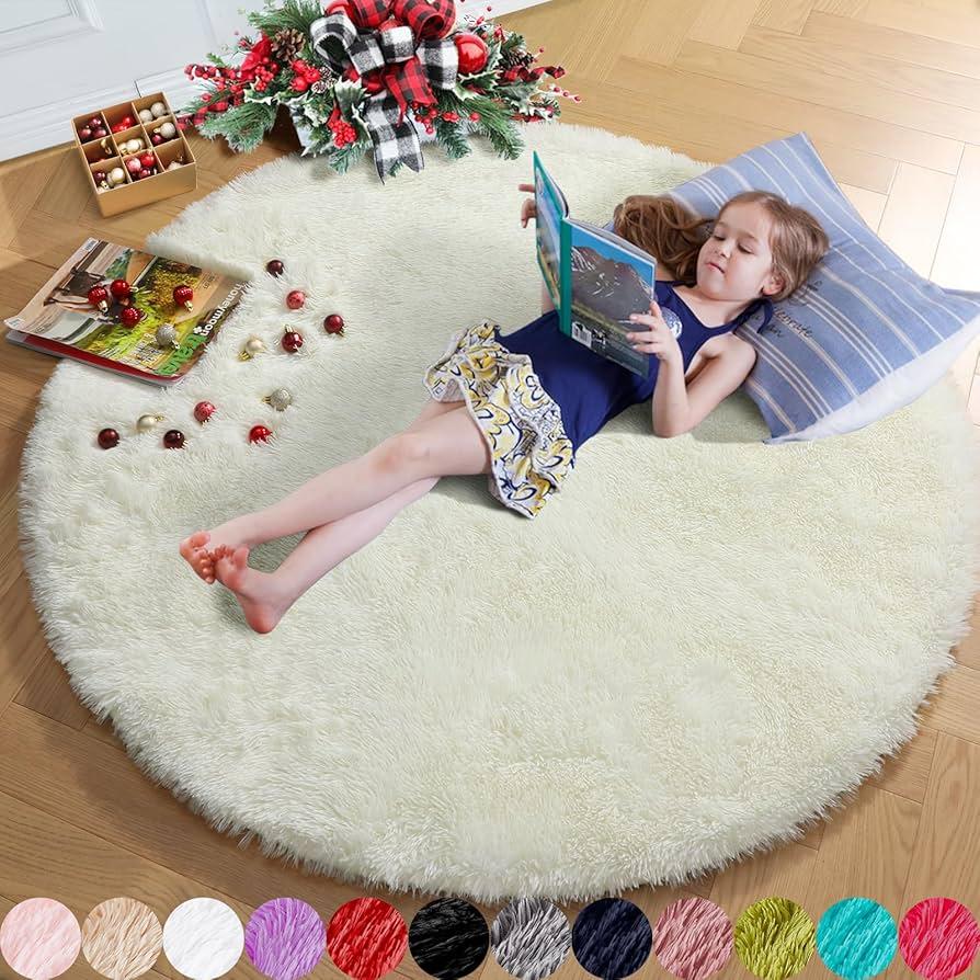 A plush rug creates a safe and inviting area in your Nursery Nook