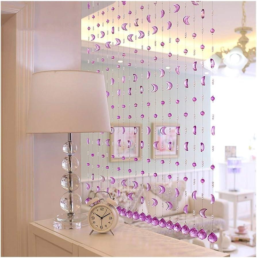 Beaded curtains ​for⁢ a playful boundary in ⁣your restroom