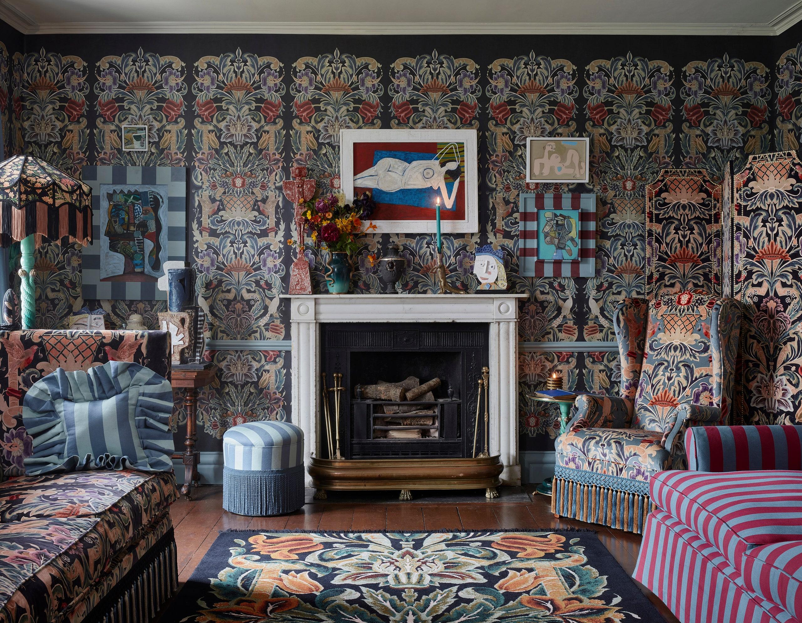 Embrace maximalism to energize your interior design aesthetic
