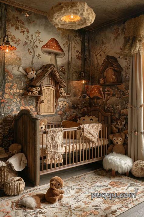 Storybook Cottage Nursery: Bring beloved tales to life with themed illustrations