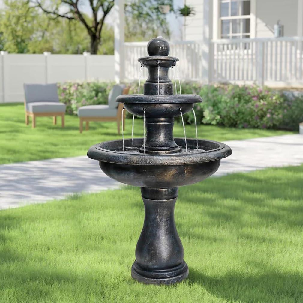 Elegant water features for a soothing backyard atmosphere