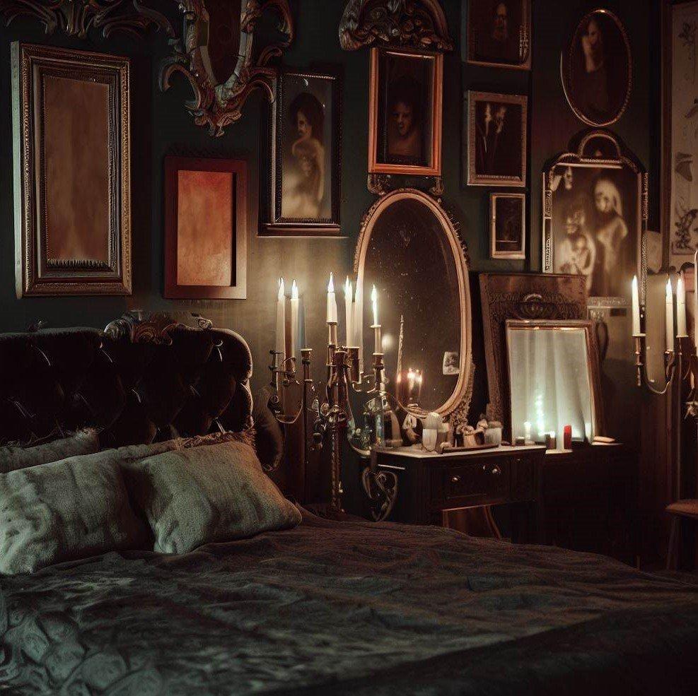 Dark Academia Bedroom: Create an intellectual vibe with deep hues and vintage elements