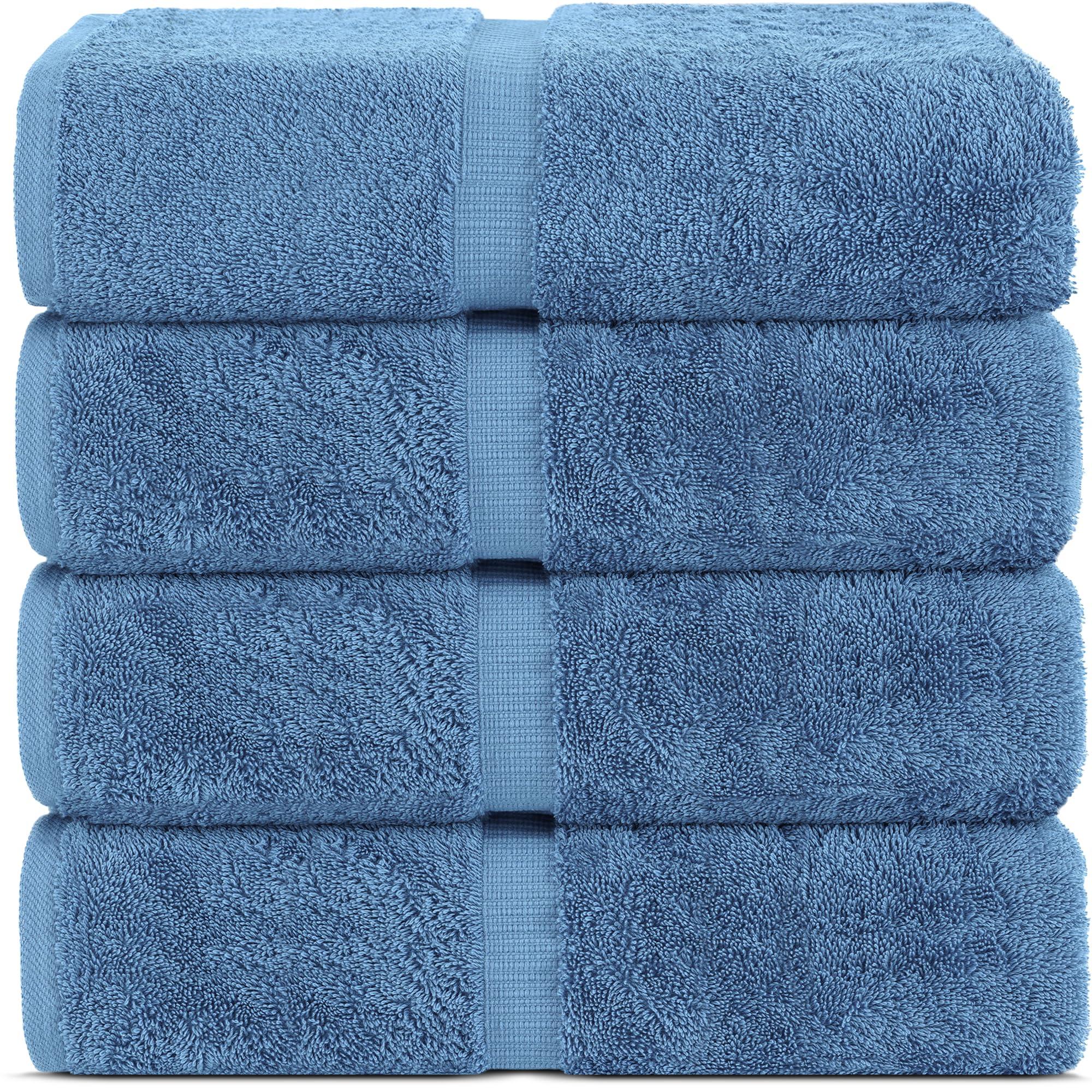 Plush towels and rugs elevate comfort in your Chalet Bathroom