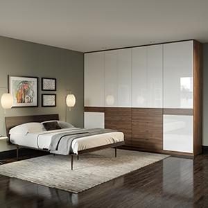Bedroom Trend: Customized storage solutions help in maintaining an organized, serene environment