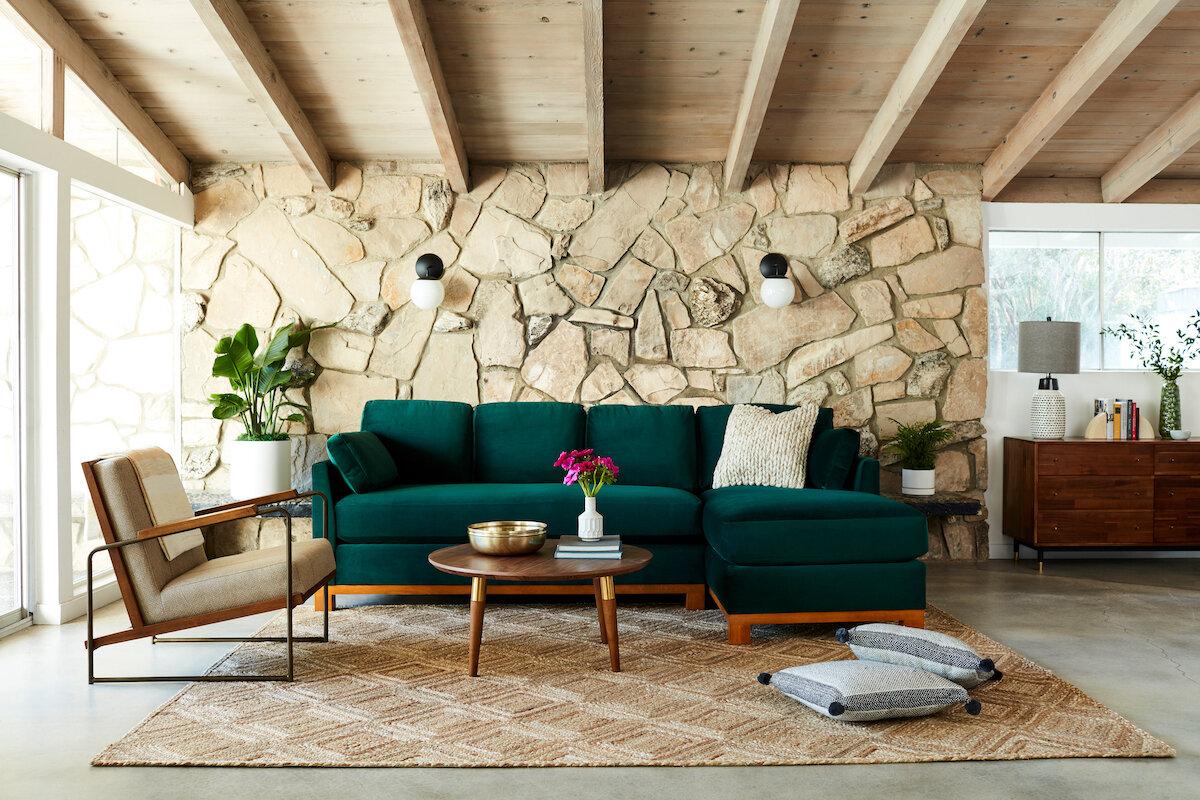 Houseplants to bring a touch of nature and freshness into your Contemporary Living Room