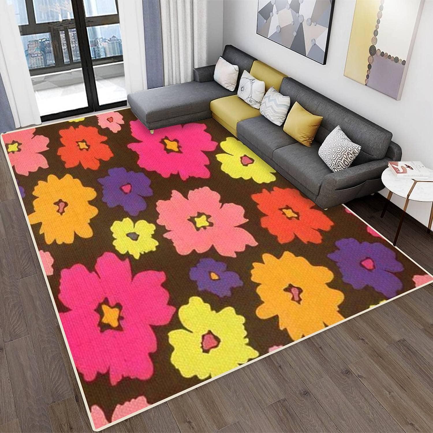 Bedroom Trend: Bold area rugs ground a room, adding warmth and defining spaces