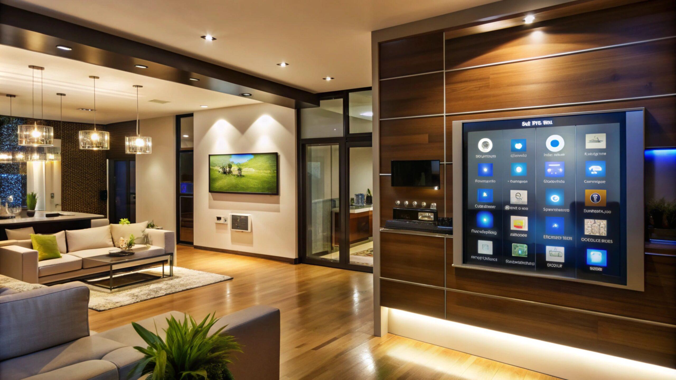 Incorporate smart technology for modern interior design functionality