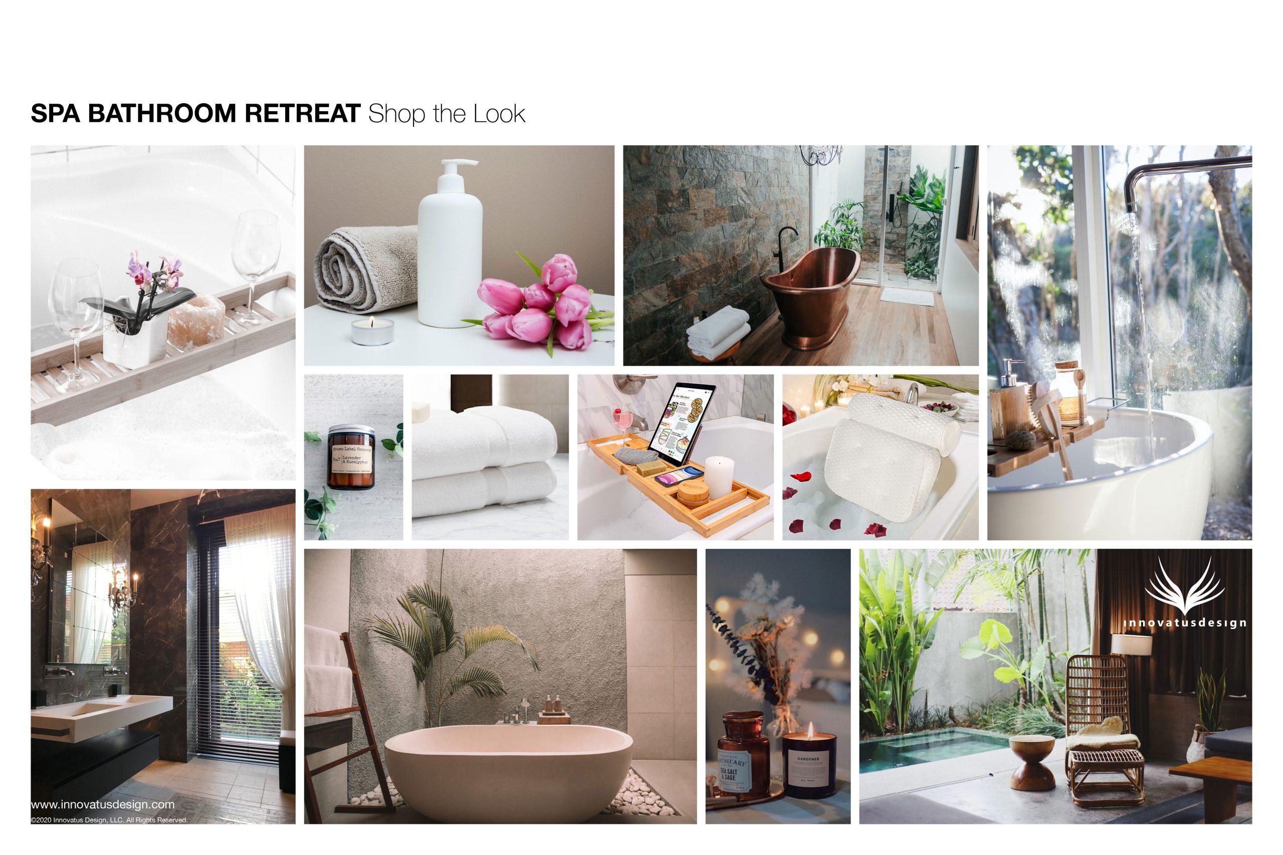 Create spa-like retreats with aromatherapy essentials in your boho bathroom