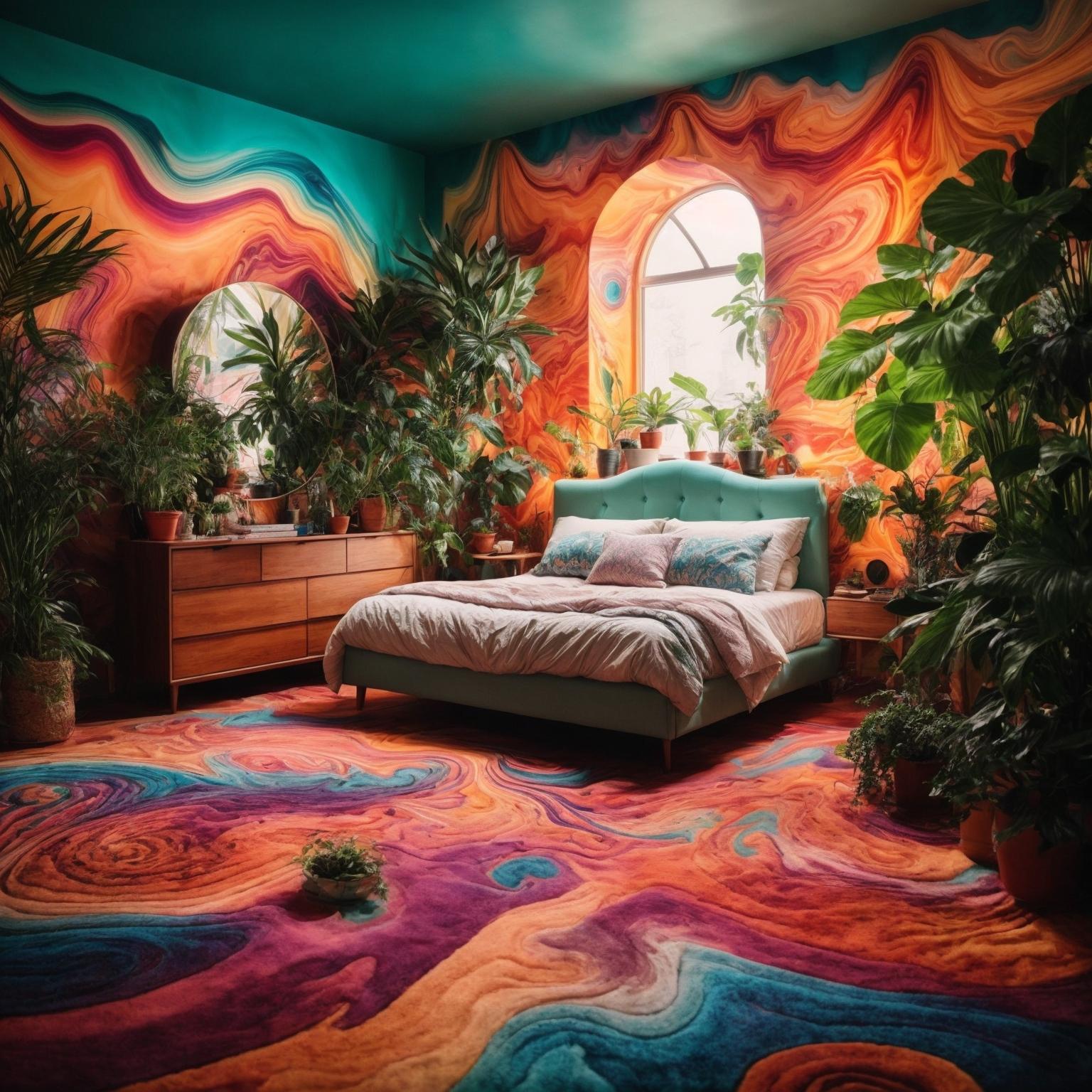 Artistic Bedroom: Celebrate creativity with installations and DIY art pieces