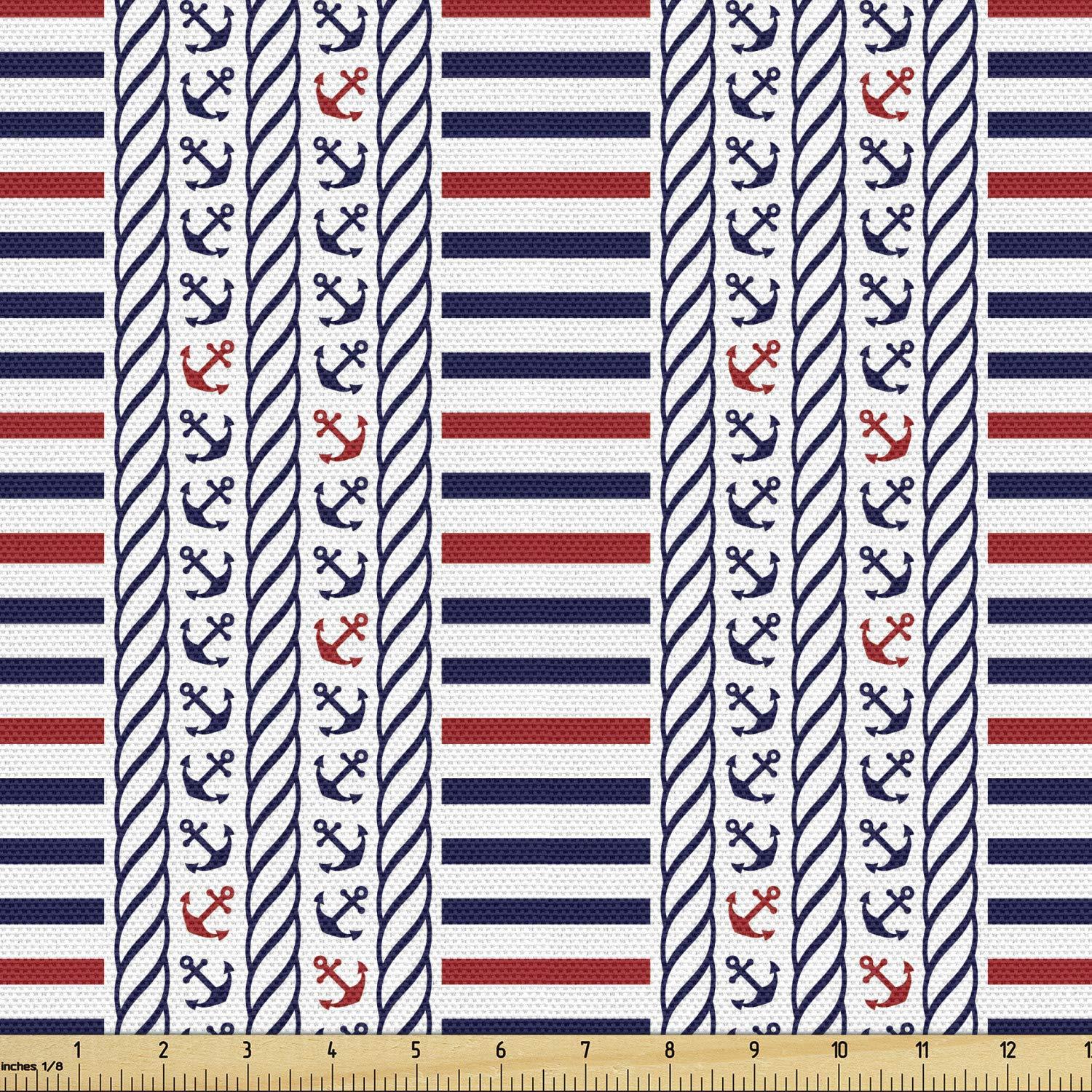 Consider nautical themes with blue stripes and marine accents