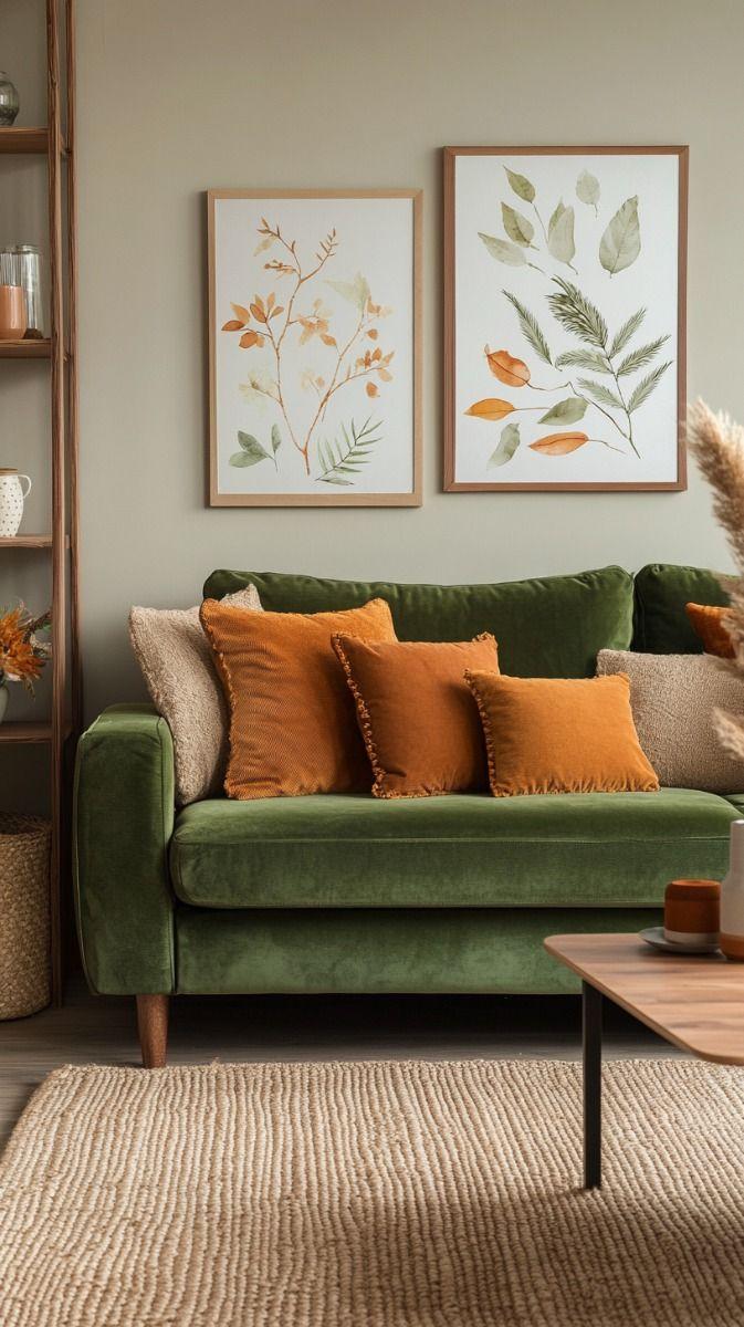 Use earthy-colored cushions⁣ to offer comfort ⁤and style in ⁣your Earthy Living Room