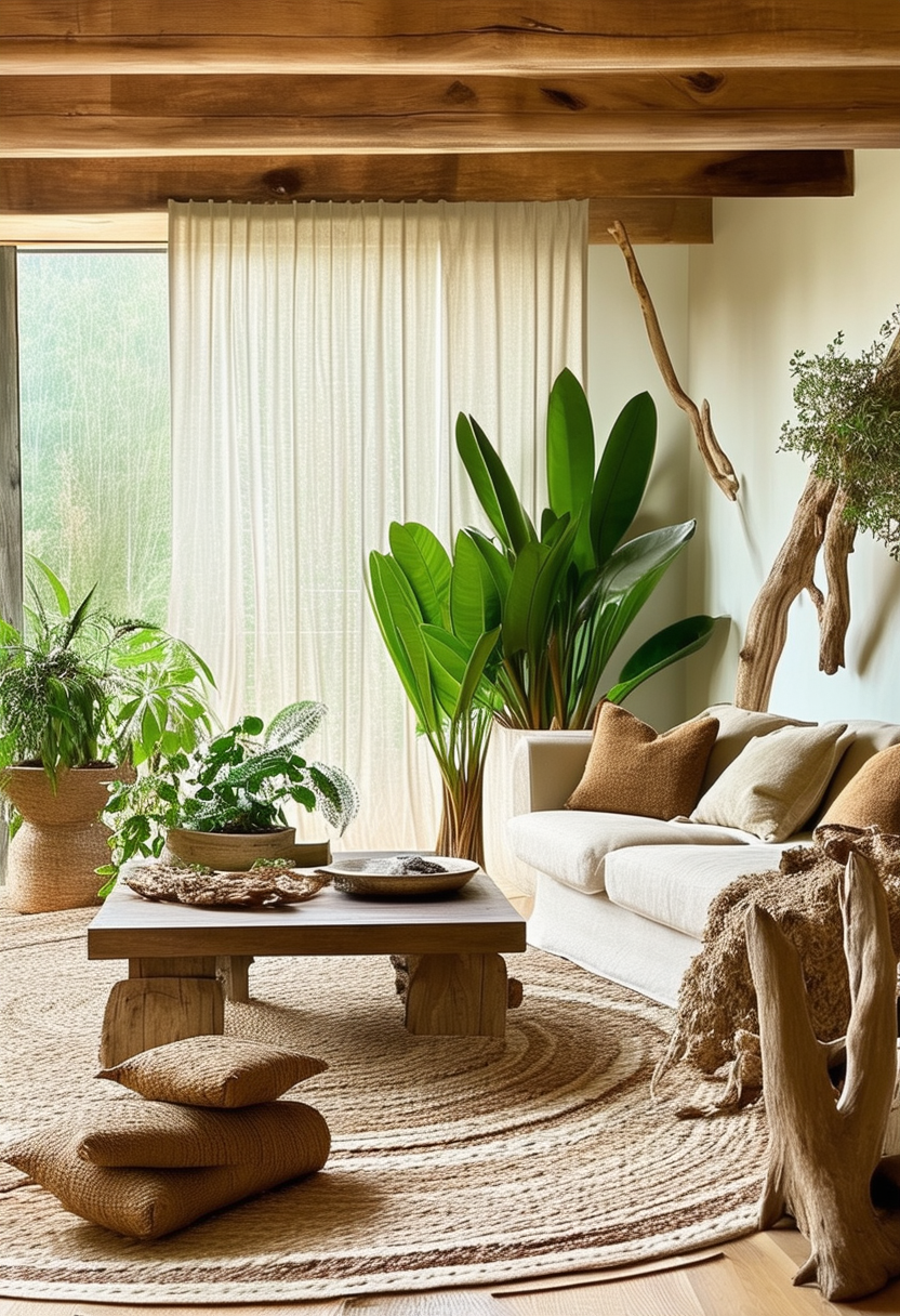 24 Elements for an Inviting Earthy Living Room Ambiance 24 Elements for an Inviting Earthy Living Room Ambiance