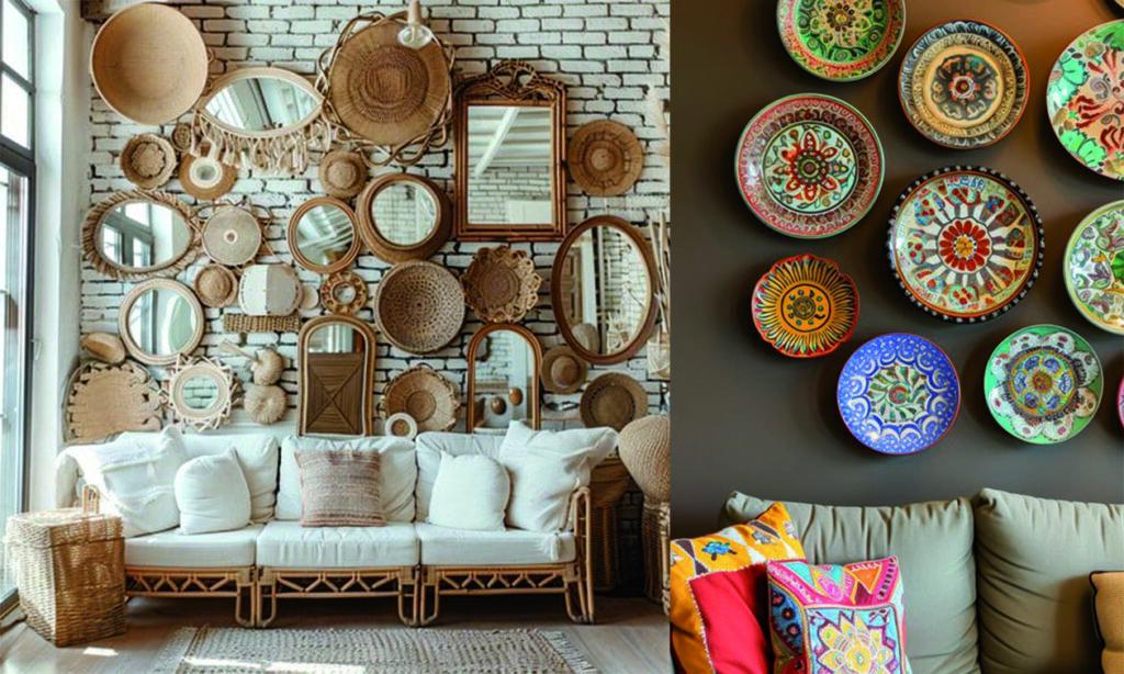 Curate a collection⁣ of travel souvenirs for personality ‌in your Boho Living Room